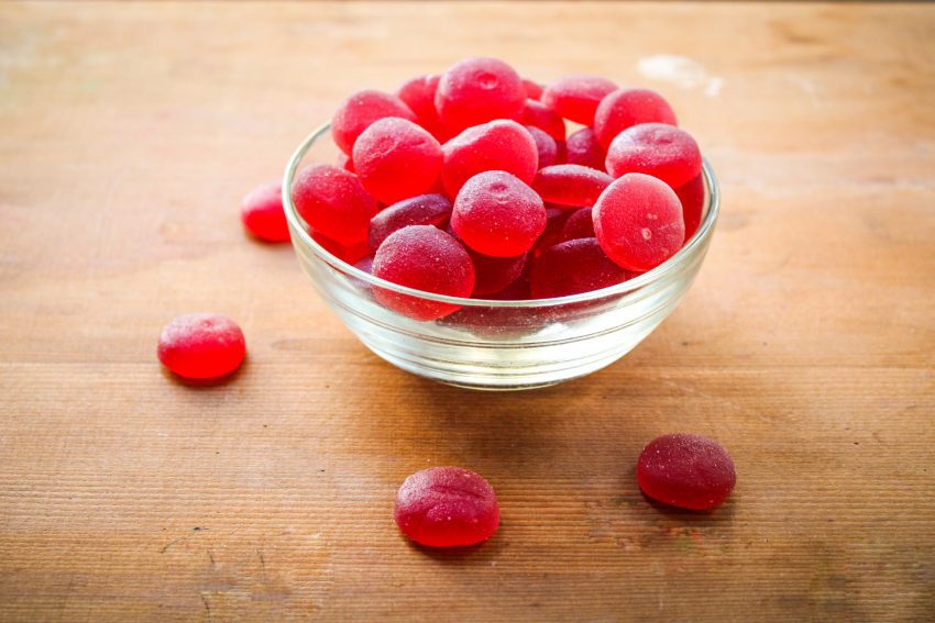 red multivitamin gummies for hair