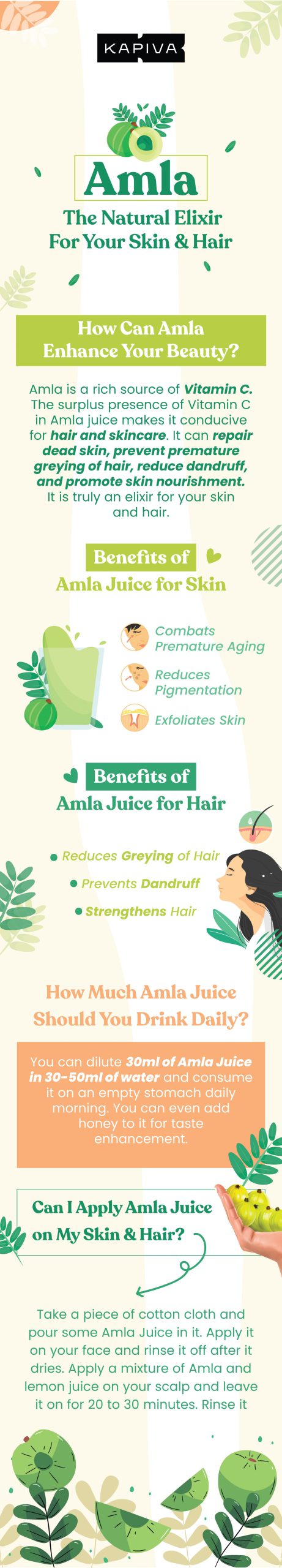 6 Benefits of Amla Juice for Skin and Hair | Kapiva
