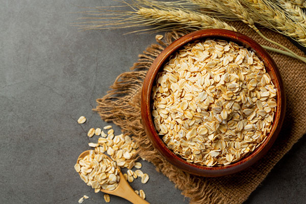 protein rich barley oats