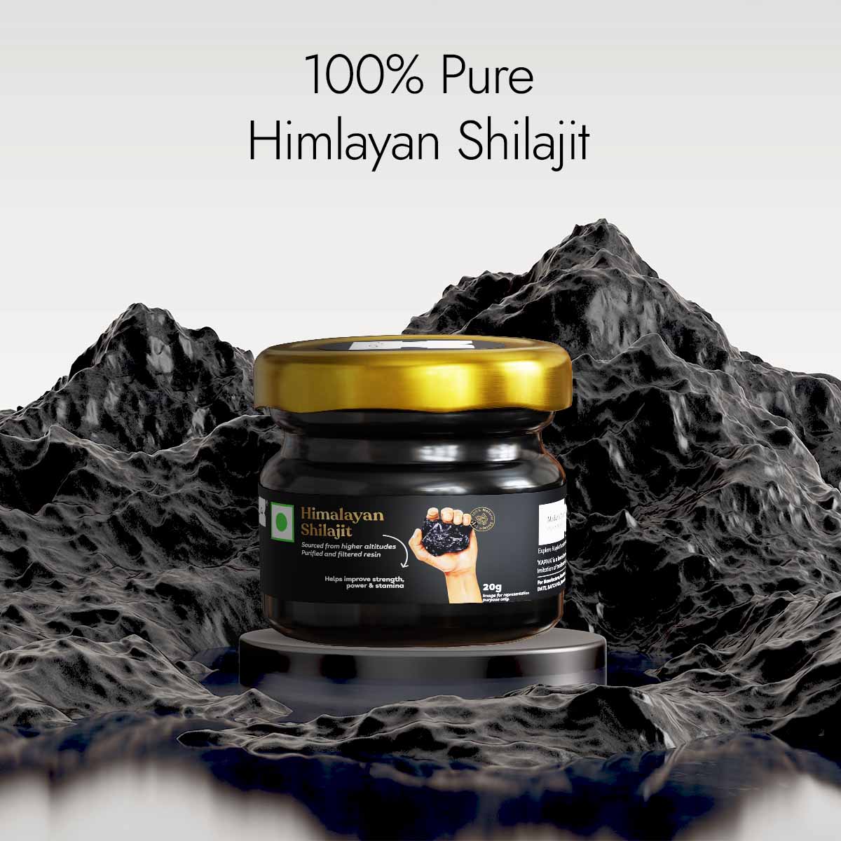 Pure Shilajit – The Wellness Miracle Worker | Kapiva